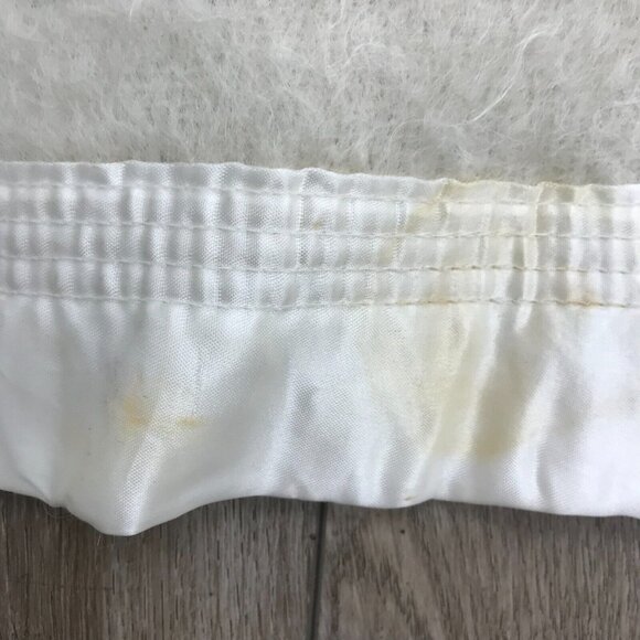 King Blanket Pure Mohair Pile Ivory Rare ST. ALBANS Australia $900USD Never Used - Picture 7 of 12